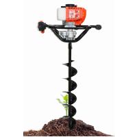 Cq205 Benzinli Toprak Burgu Fidan Ekme Makinası 150mmx100cm Burgu Uc 52cc 2.5hp