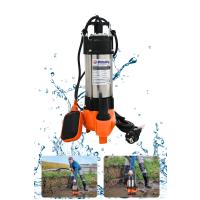 V250f Bıçaksız Drenaj Pompası Bakır Sargılı Termik Korumalı Sargı 0.25kw 0.33hp